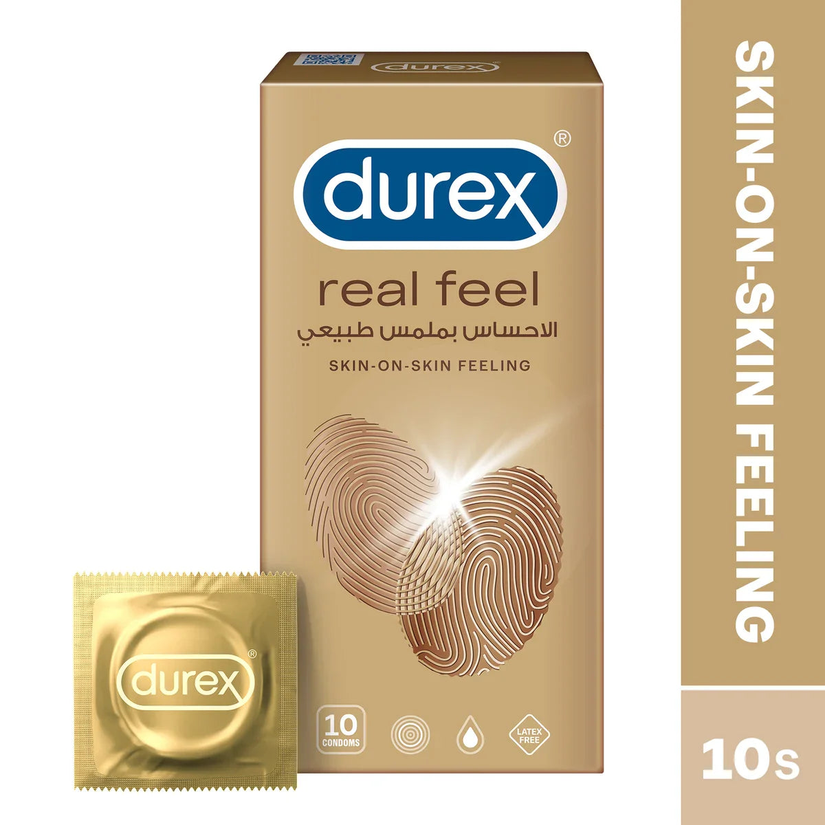 DUREX REAL FEEL CONDOM 10s
