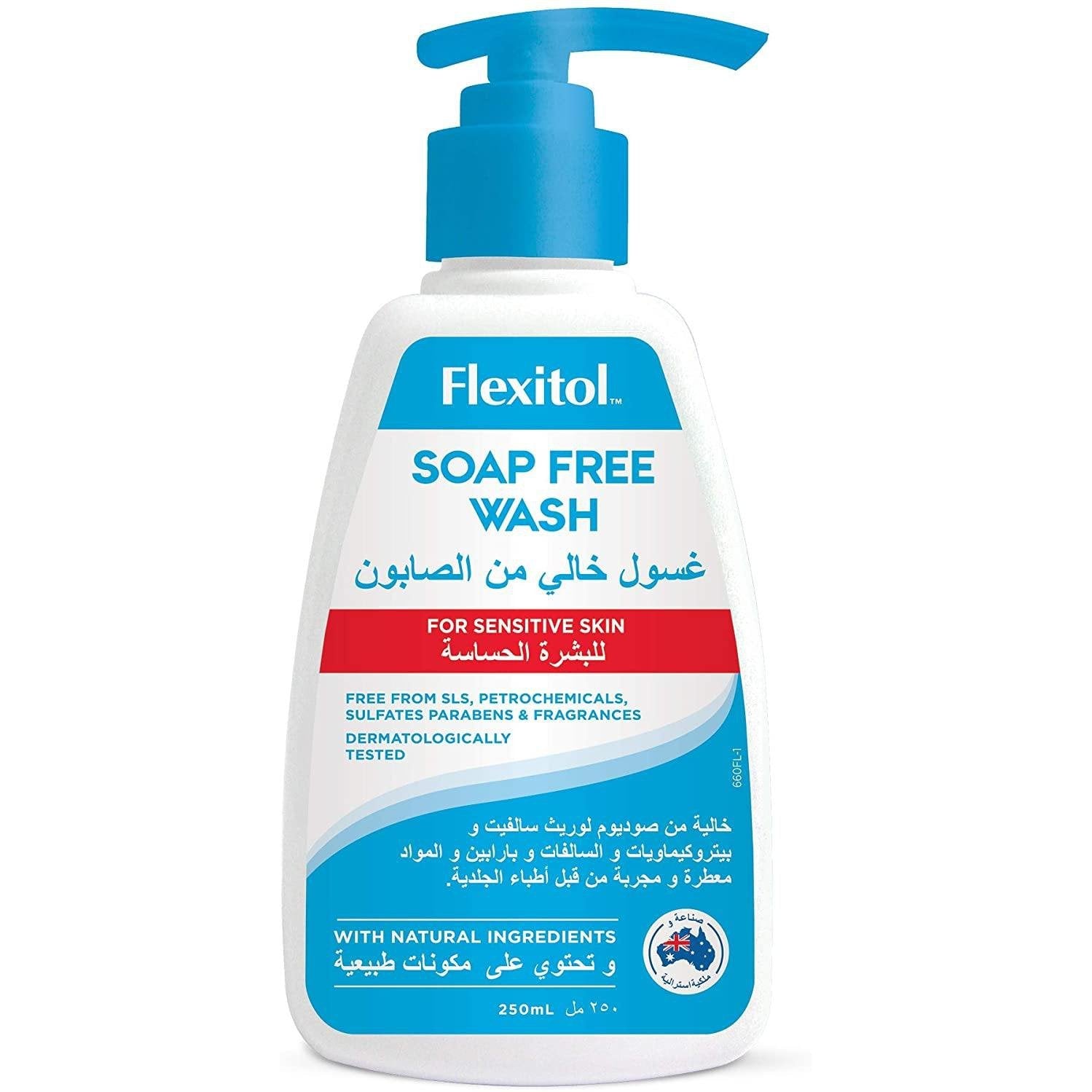 Flexitol Soap Free Wash, 250 ml