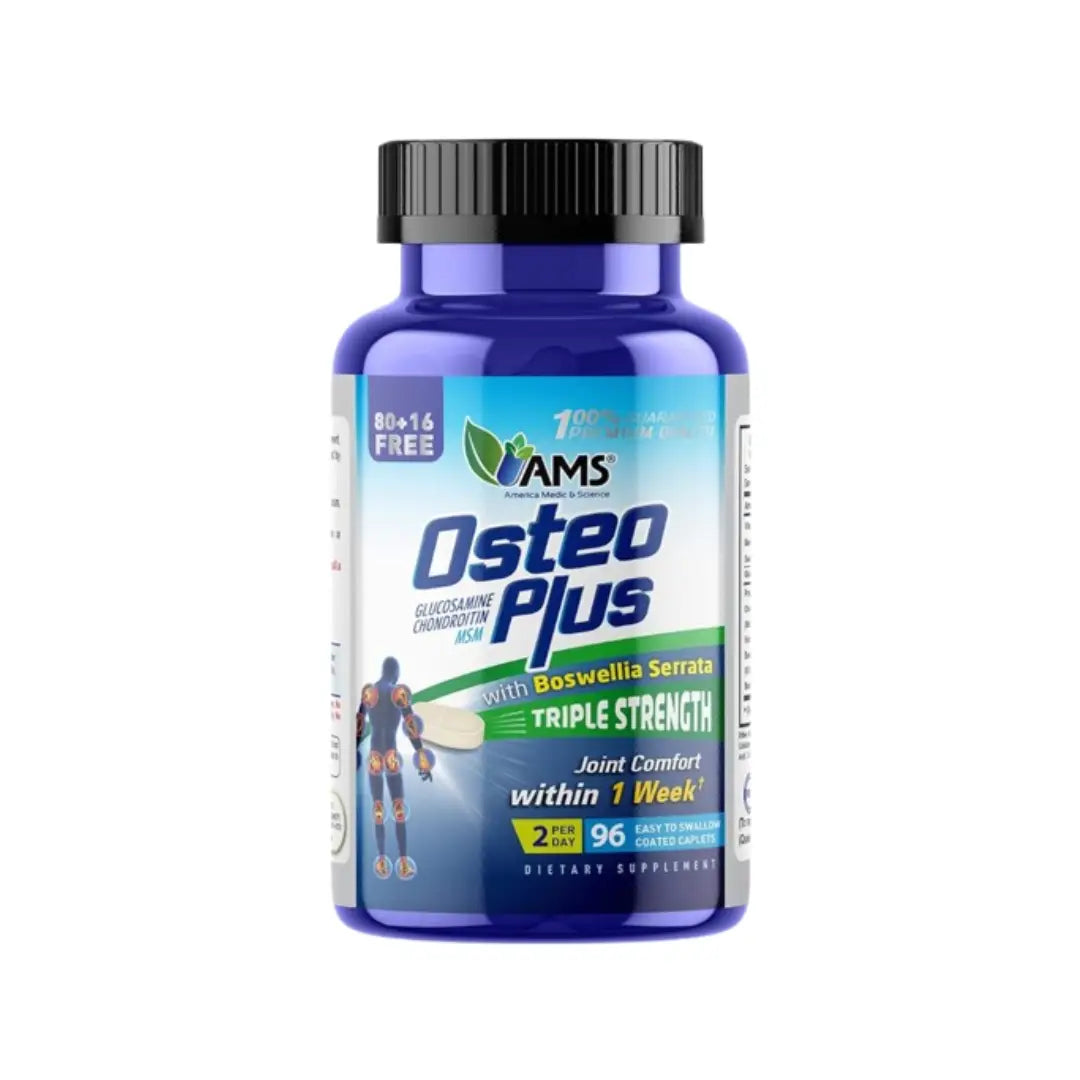 AMS Osteo Plus Triple Strength Capsules 96