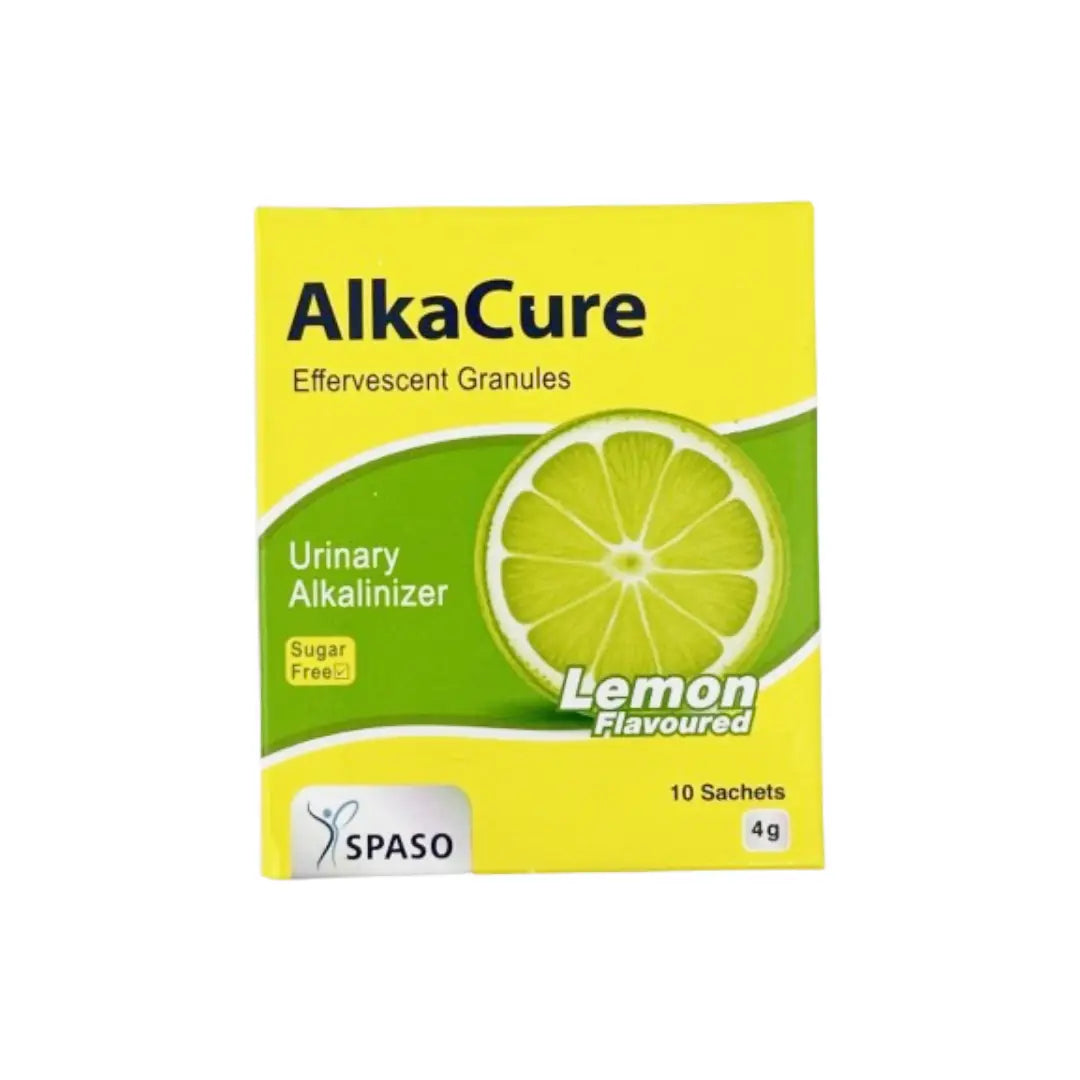 Alkacure Lemon Flavoured 4G Sachet 10s