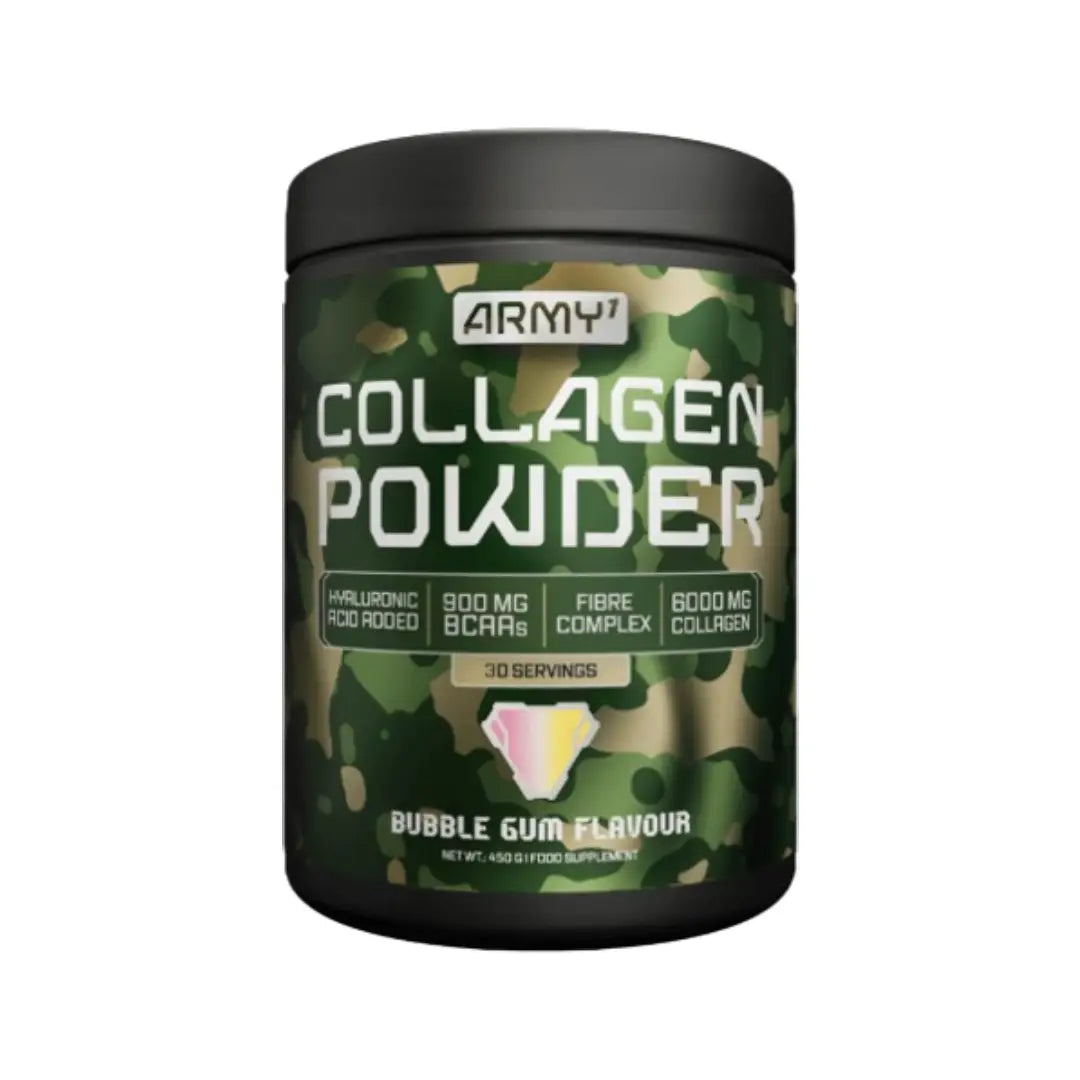 Army1 Collagen Powder 450G Bubble Gum Flavour - 30 Servings