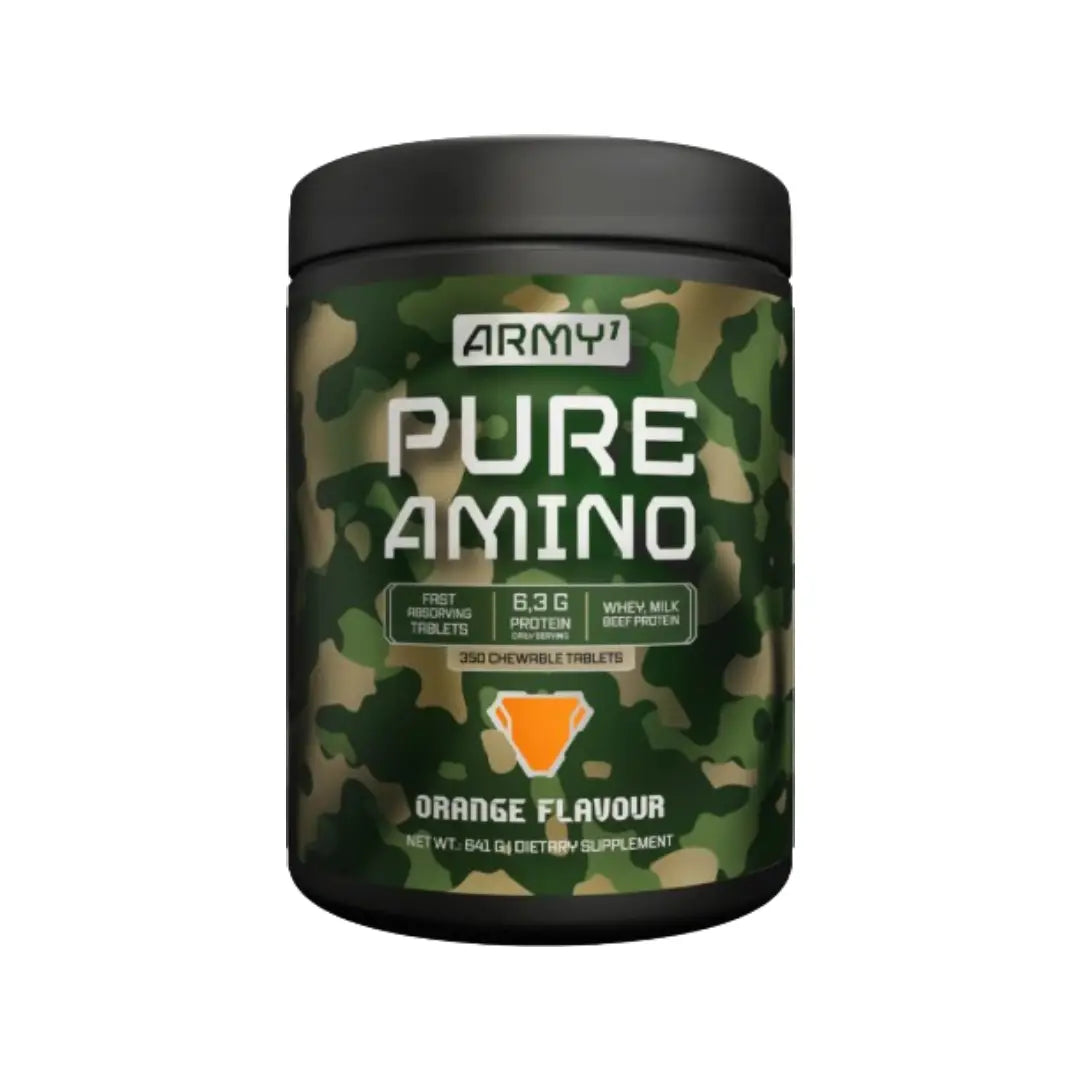 Army 1 Pure Amino Orange Chewable Tablets 350s