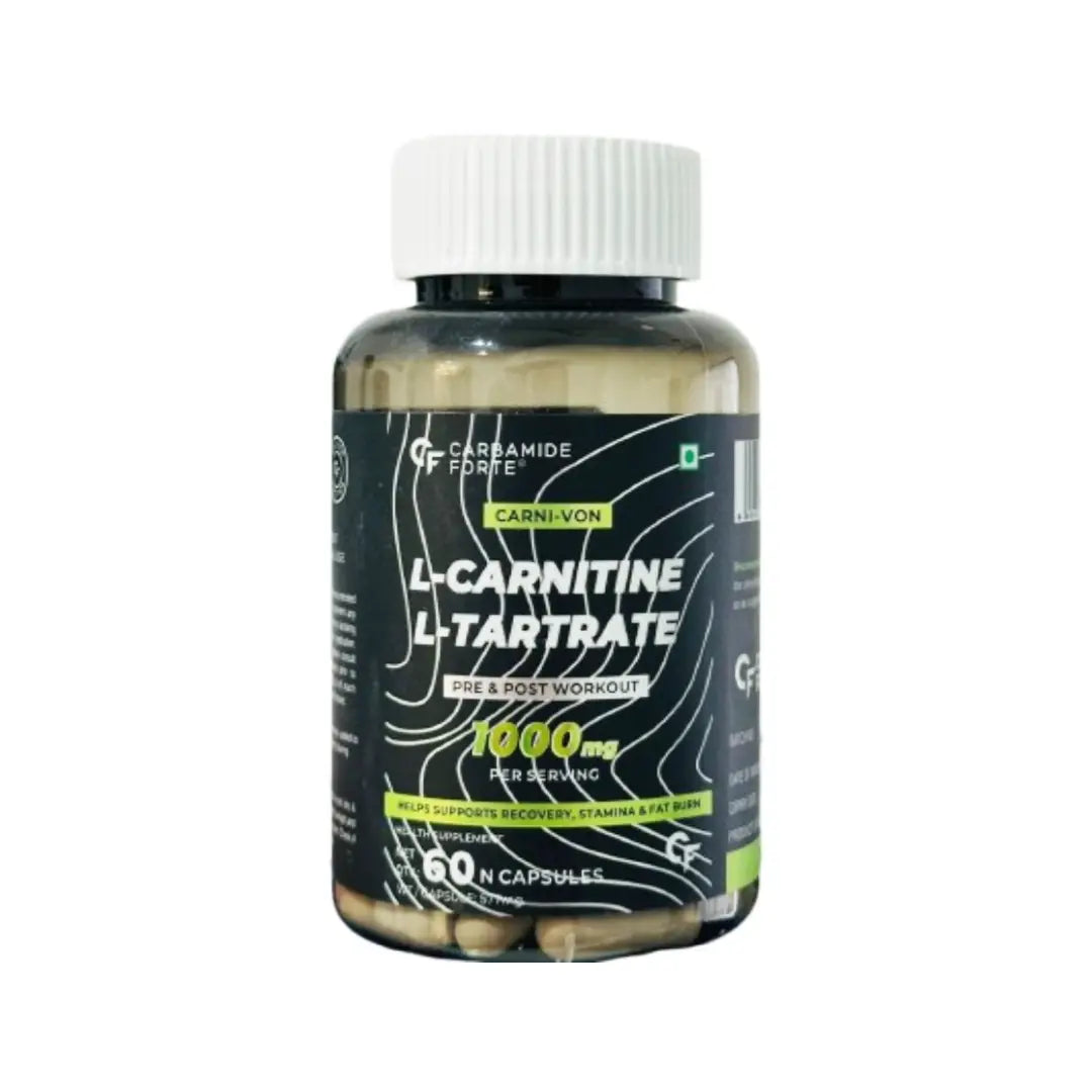 Carbamide Forte L-Carnitine L-Tartrate 1000mg Capsules 60