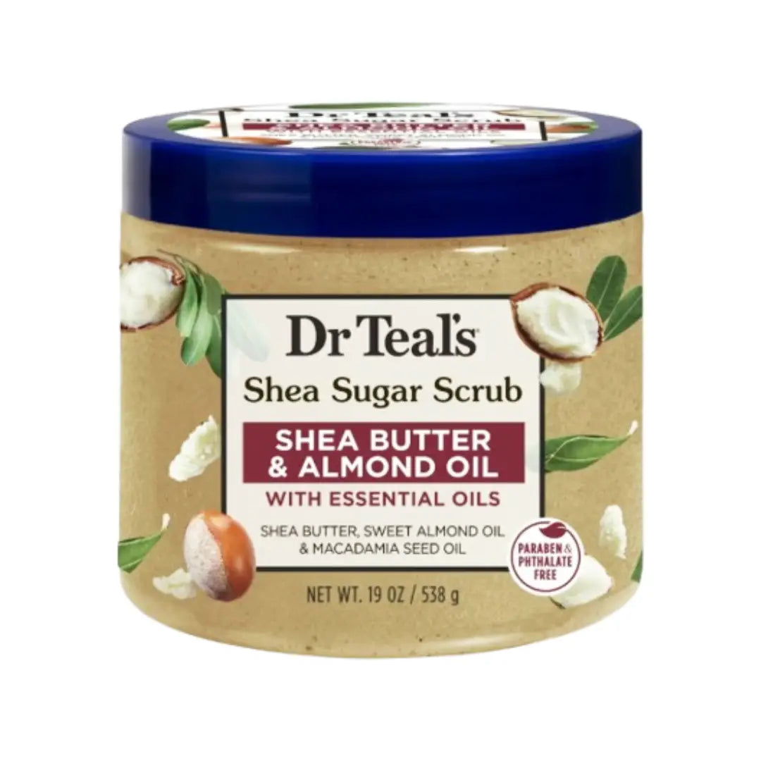 Dr. Teal’s Shea Sugar Scrub Shea Butter & Almond Oil 538g