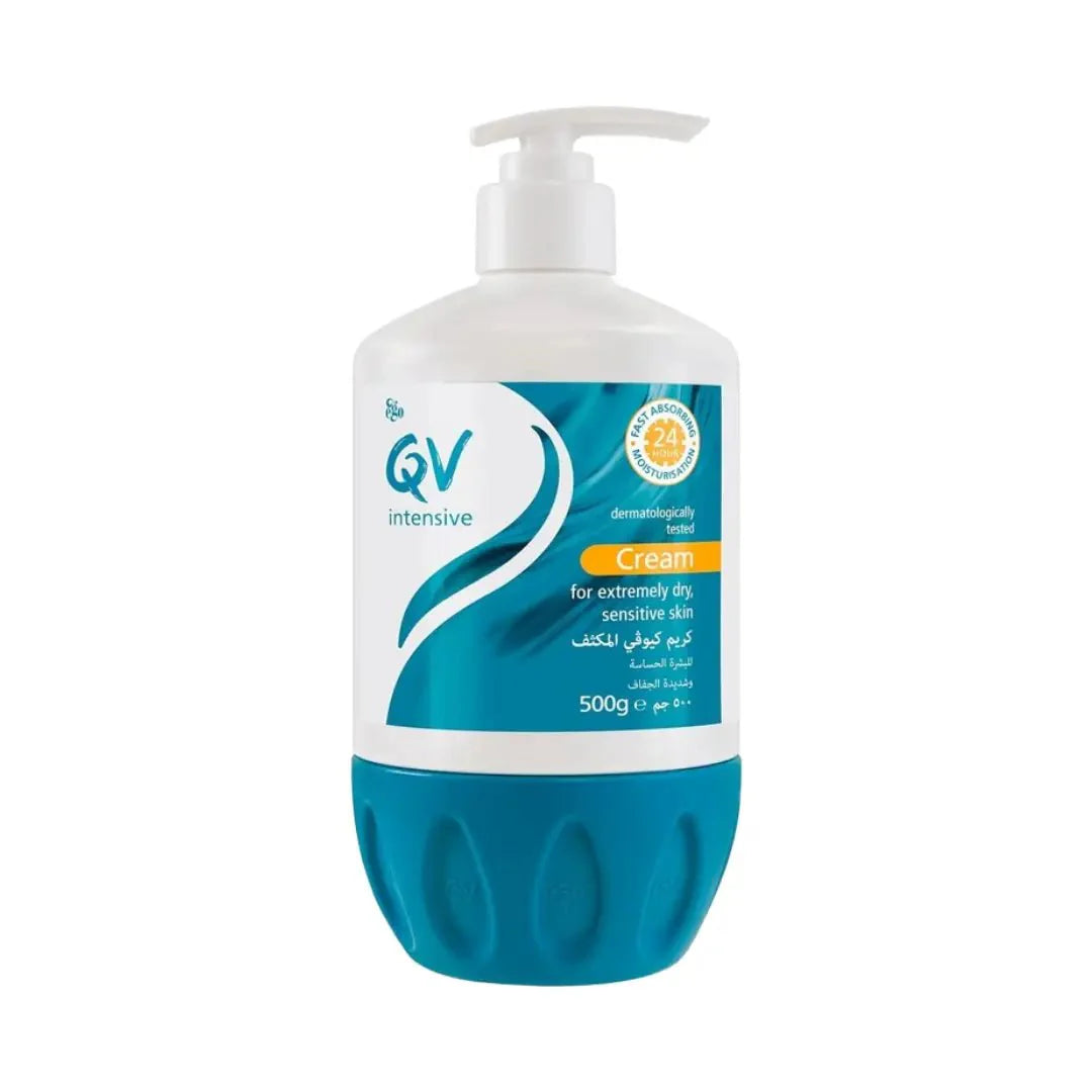 EGO QV Intensive Cream For Dry Sensitive Skin With Pump 500G
