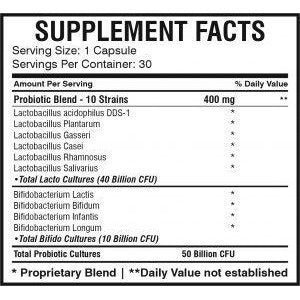 AMS FLORABIOTIX PROBIOTIC 50 BILLION CAP 30s