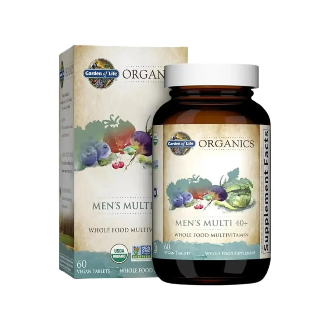 Garden of Life MyKind Men’s 40+ Multivitamins 60s