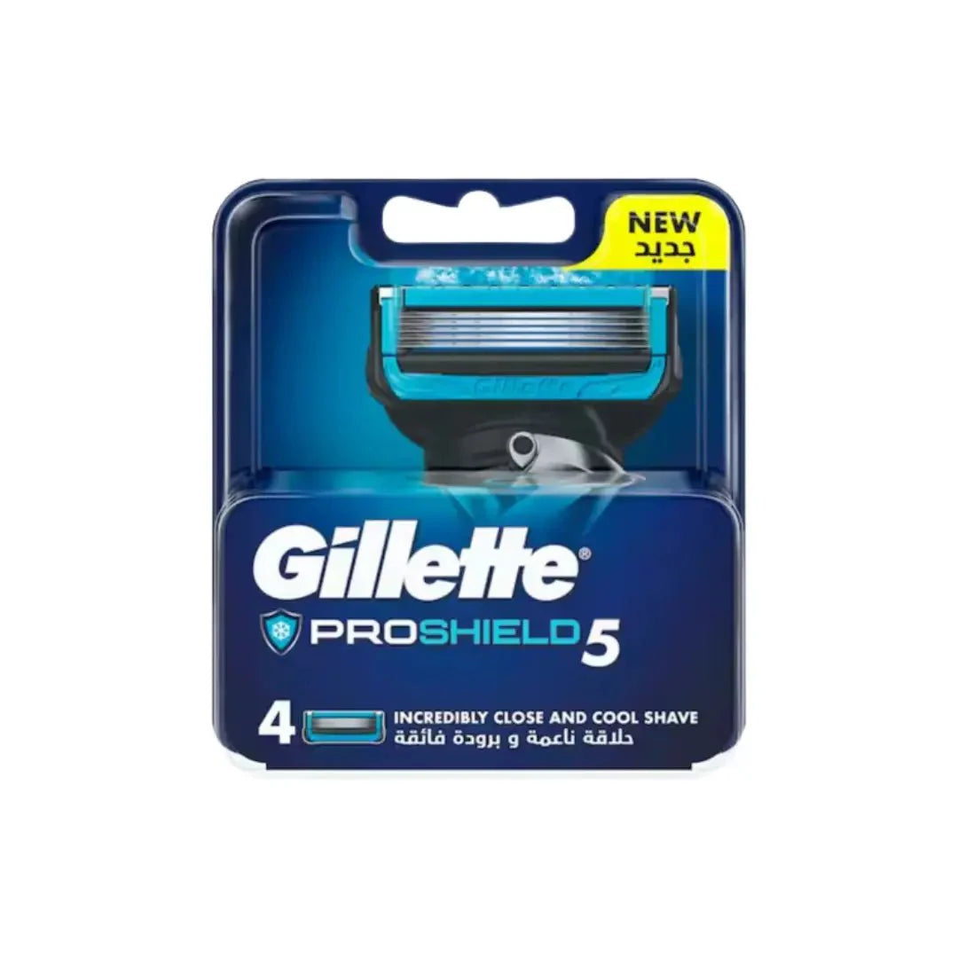 Gillette Proshield 5 شفرة حلاقة 4 حبات 12518