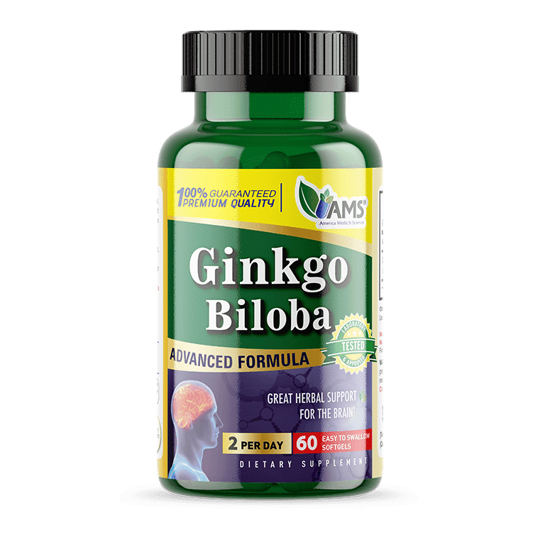 AMS GINKGO BILOBA SOFTGEL 60s