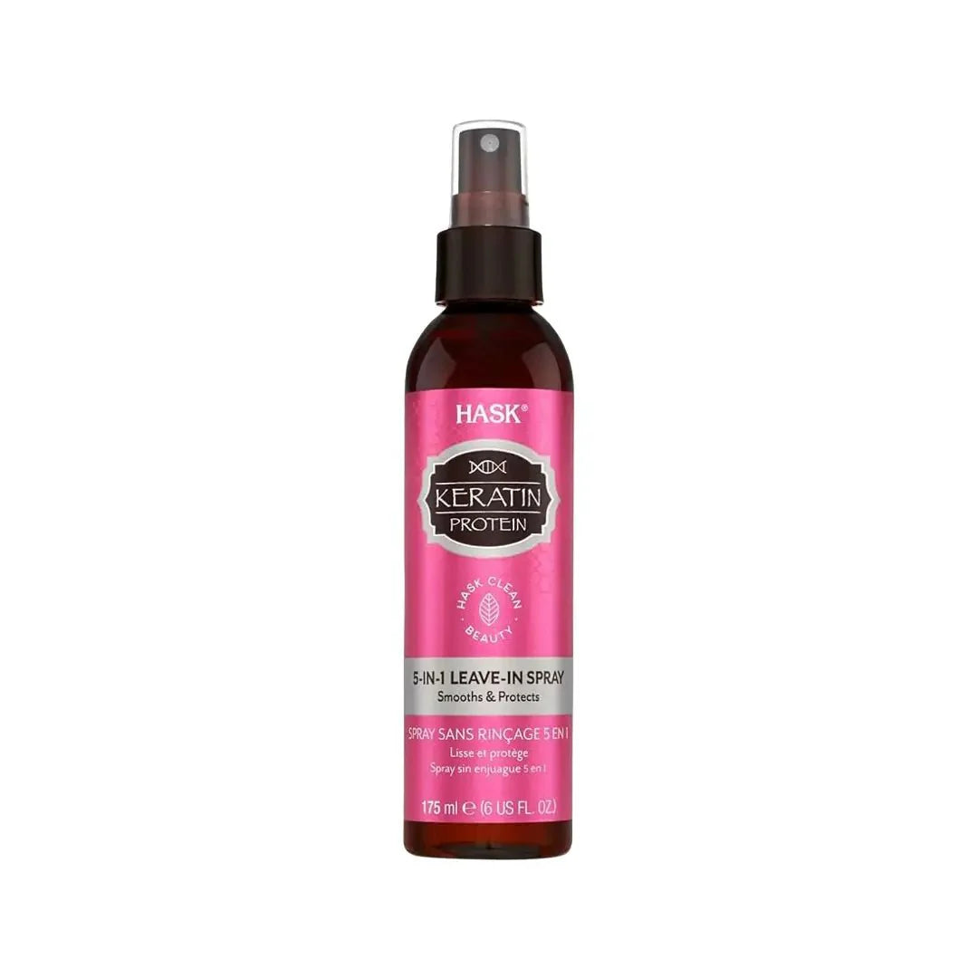 HASK Keratin Smooth 5 in 1 Leave In Hair Spray 175ml
