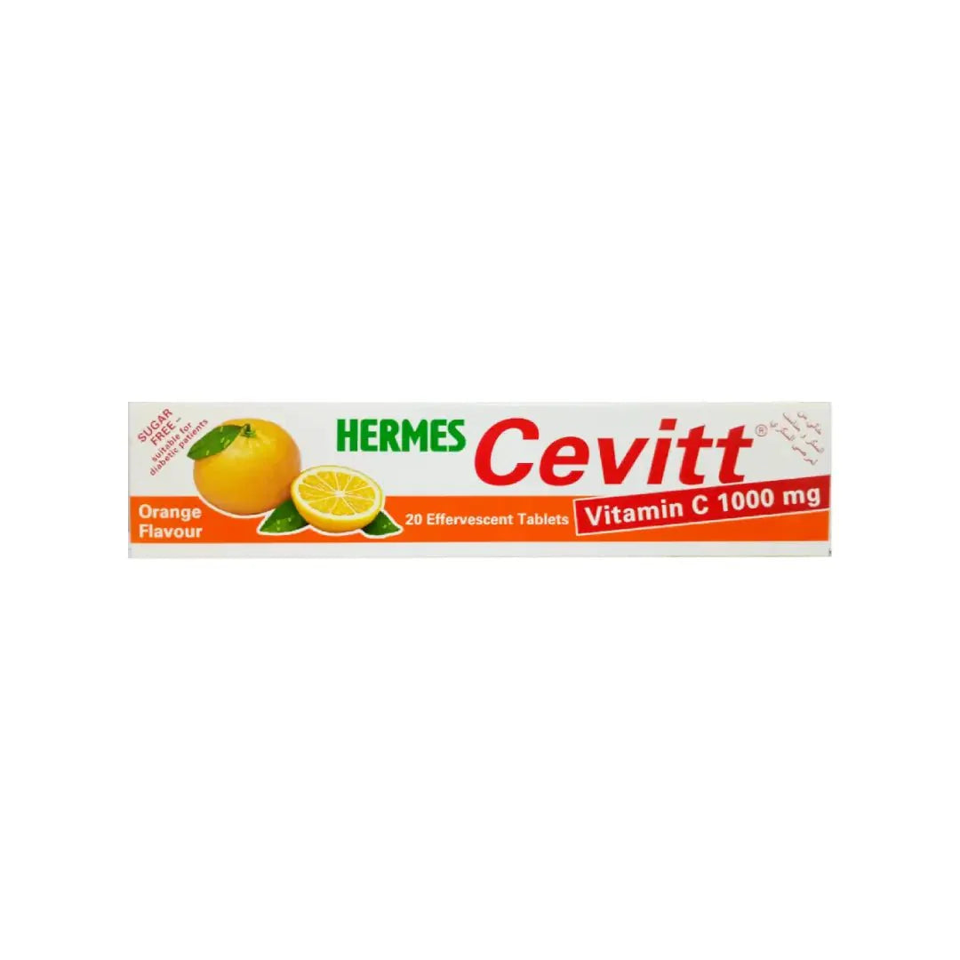 Hermes Cevitt Vitamin C Orange Effervescent Tablet 20s