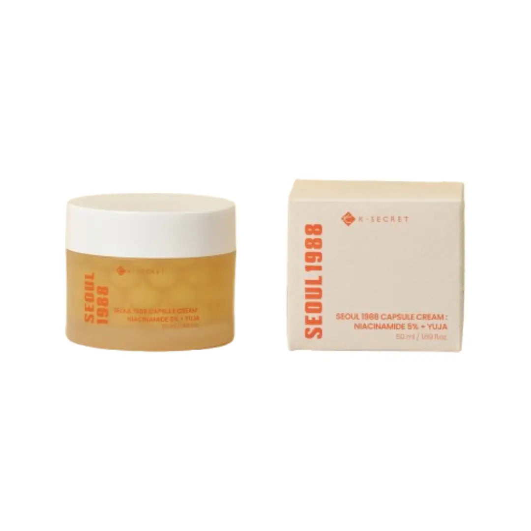 K-Secret Seoul 1988 Capsule Cream Niacinamide 5% + Yuja 50ml