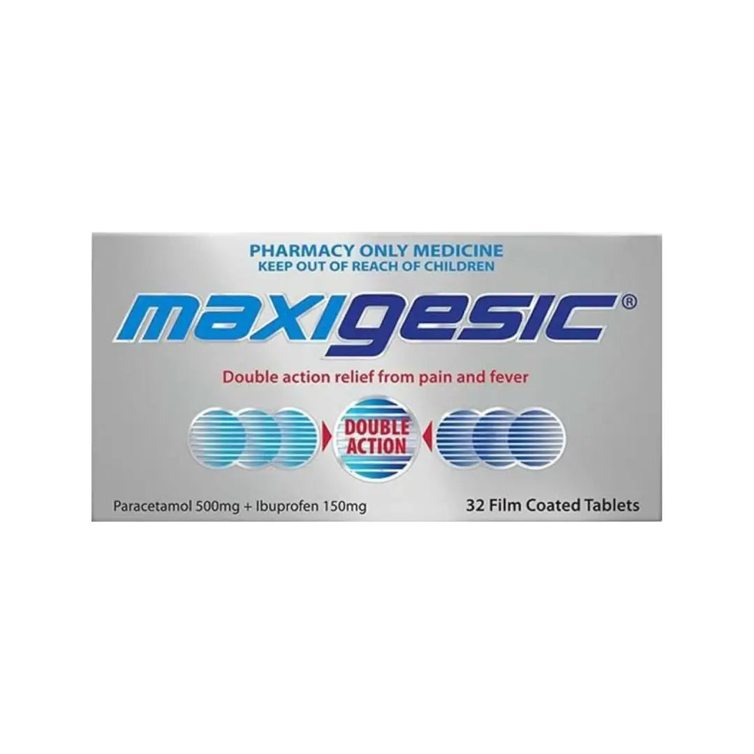 Maxigesic Double Action Film Coated Tab 16s/32s