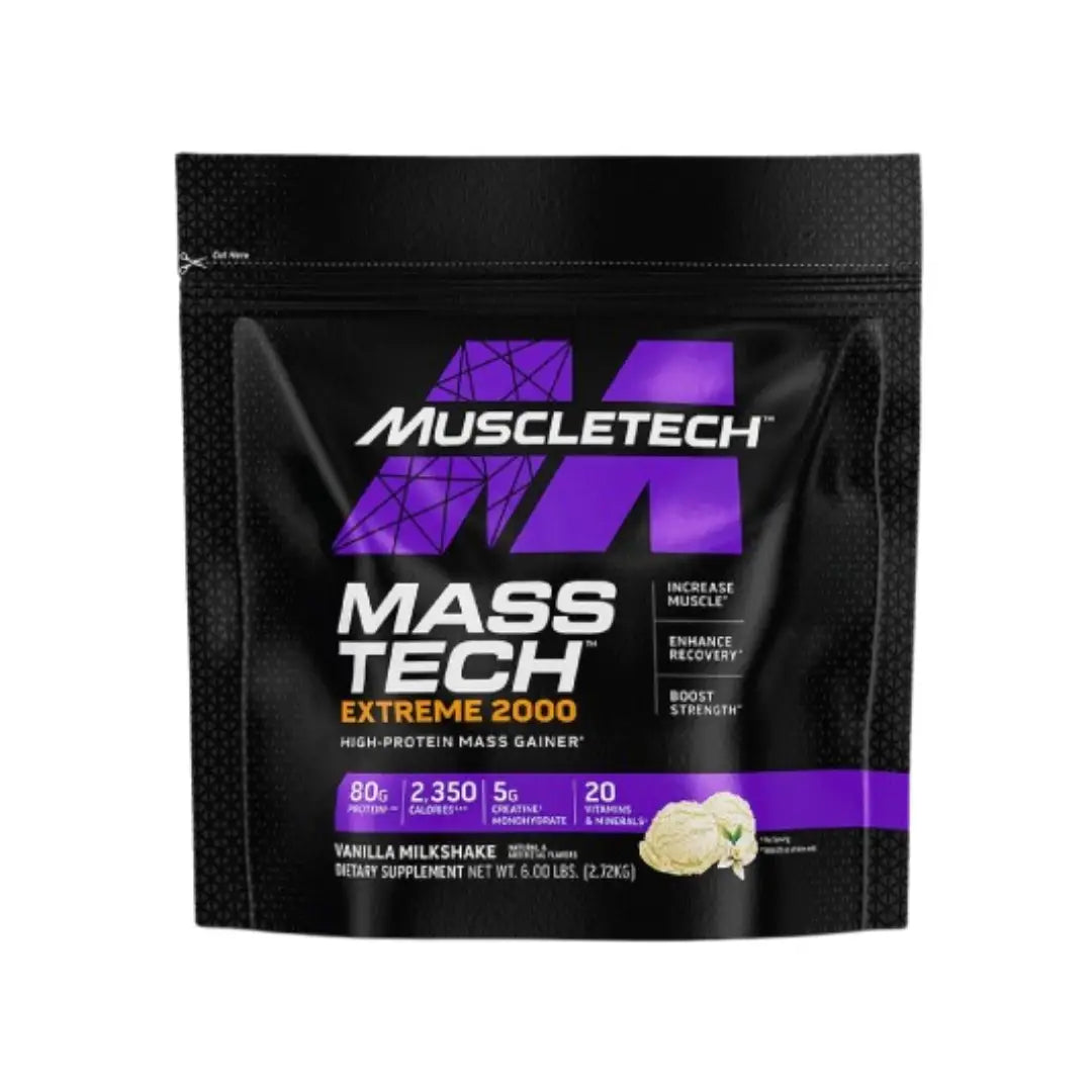 Muscletech MassTech Extreme 2000 6LB Vanilla Milkshake