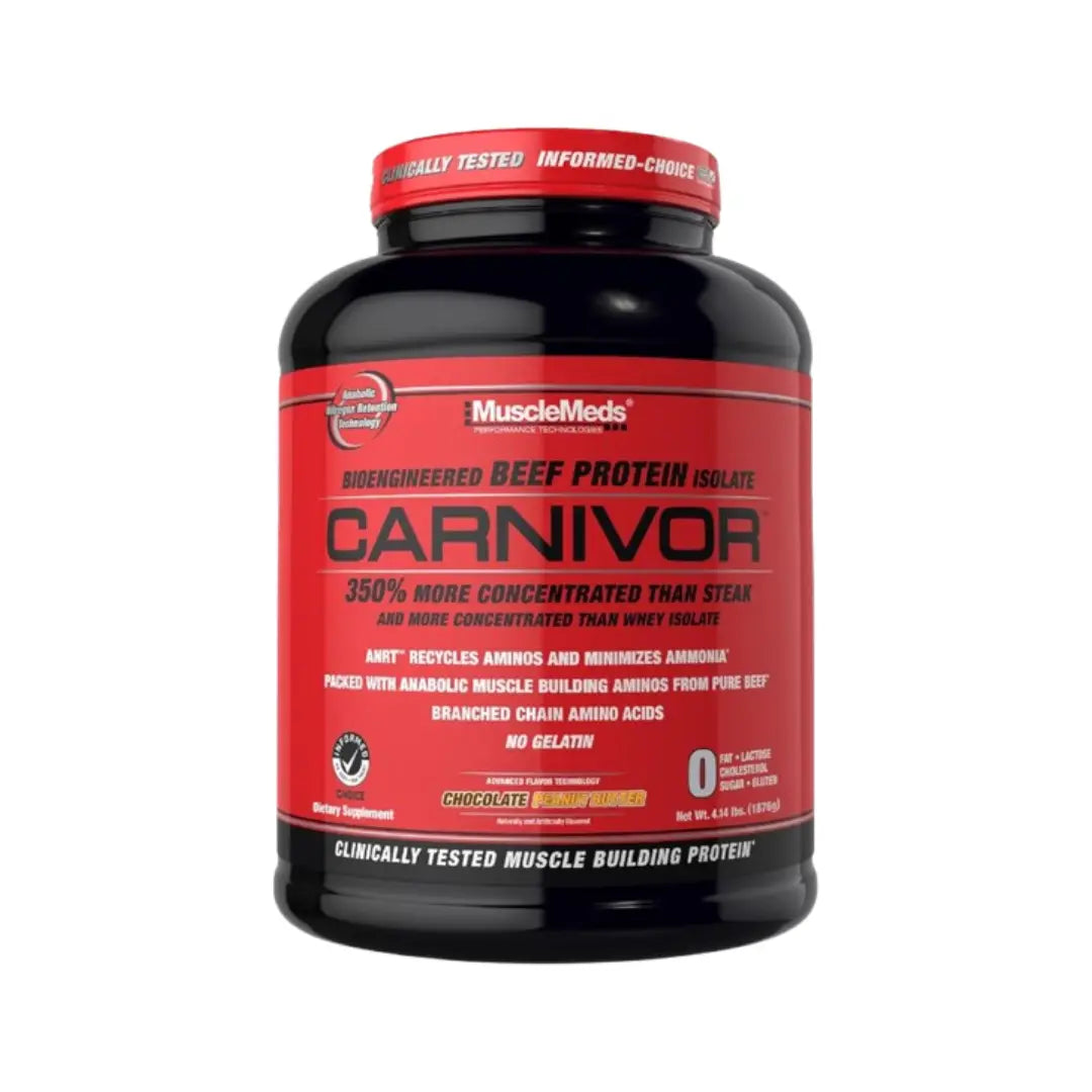 Muscle Meds Carnivor Protein Chocolate Peanut Butter 4.14lb