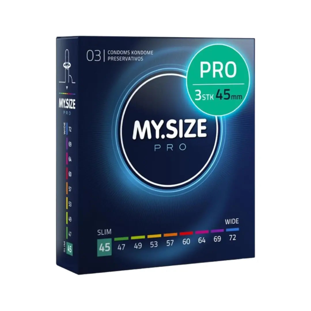 واقي ذكري My Size PRO فائق الرقة 3 عبوات