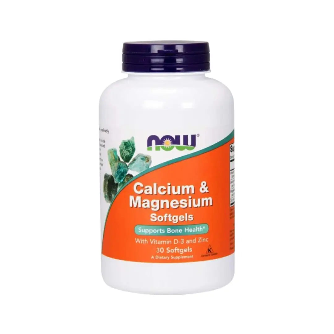 NOW Calcium Magnesium Softgels