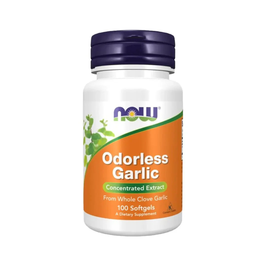 NOW ODOURLESS GARLIC SOFTGEL 100s