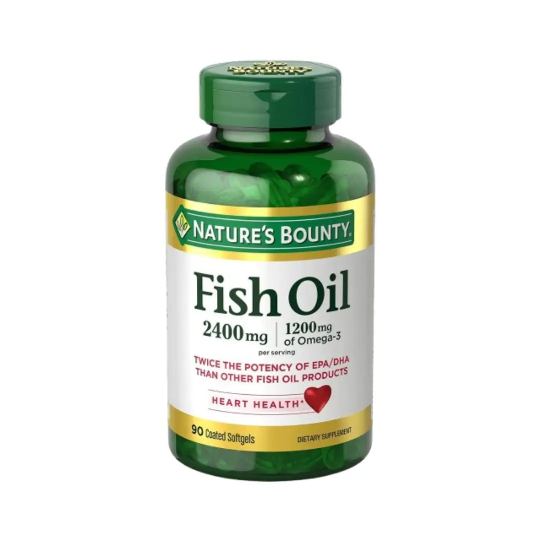 Nature’s Bounty Odorless Fish Oil 2400mg Softgels 90s