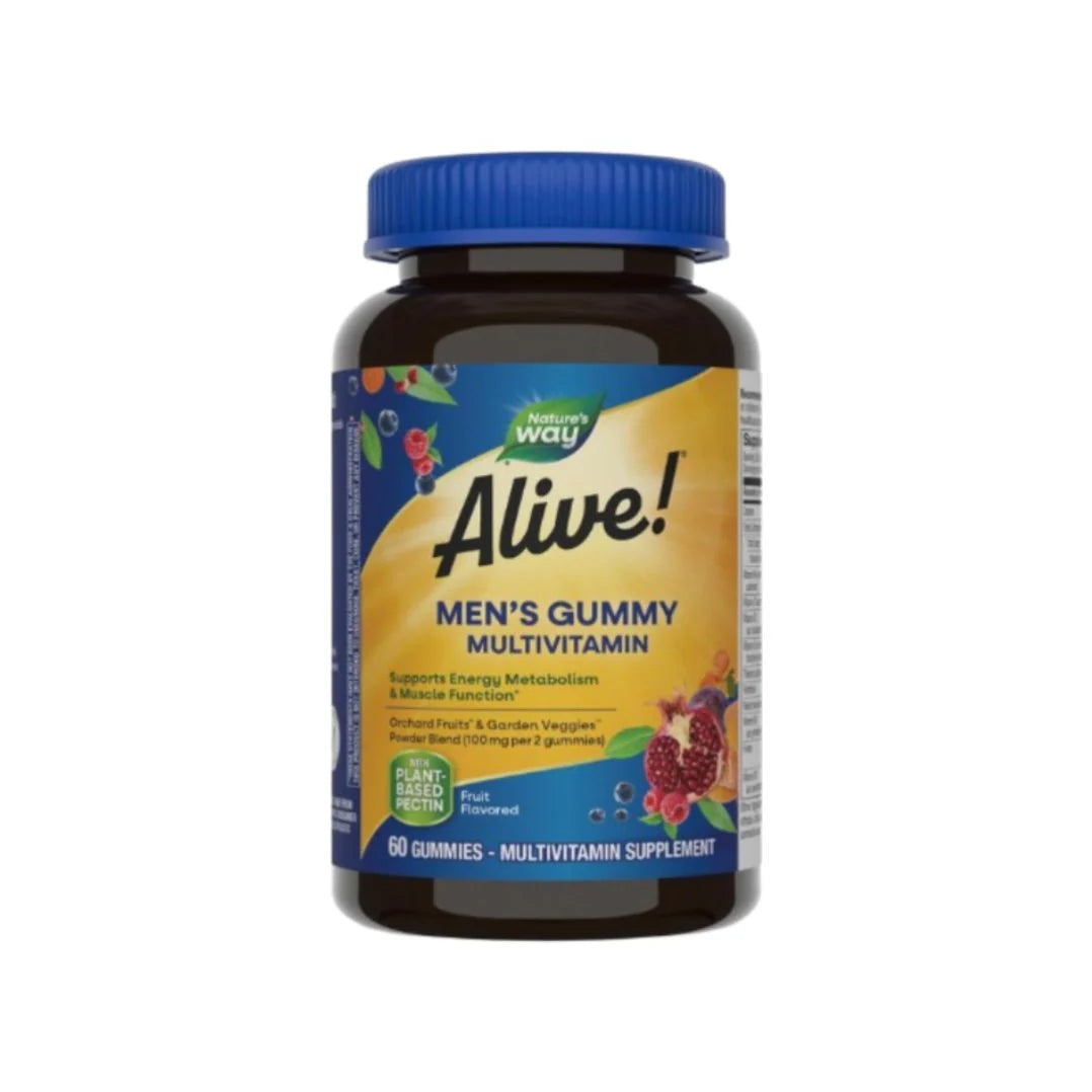 Nature’s Way Alive Men’s Gummy Vitamin 60 Gummies
