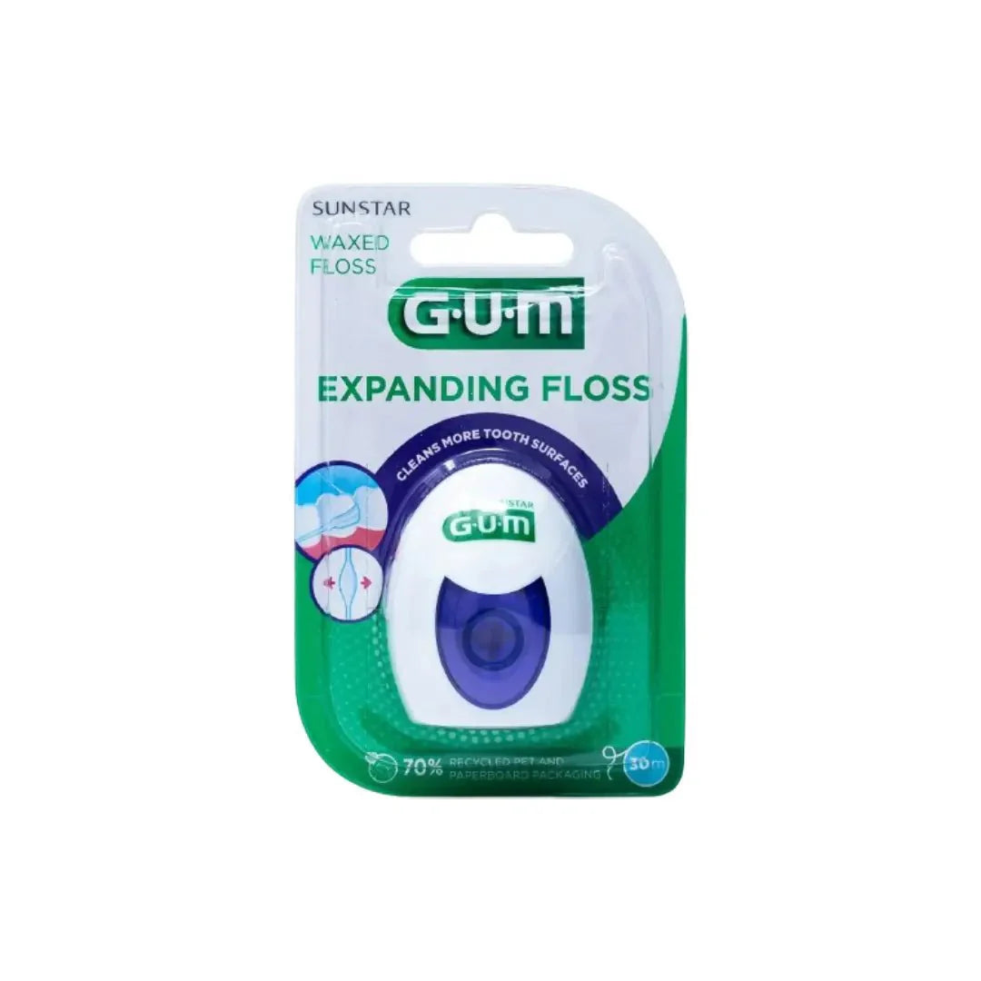 خيط تنظيف الأسنان Gum Expanding Floss 30 مترًا