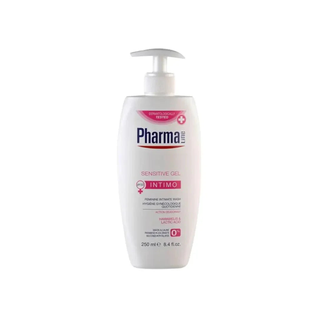 PharmaLine Sensitive Gel غسول نسائي للمناطق الحساسة 250 مل