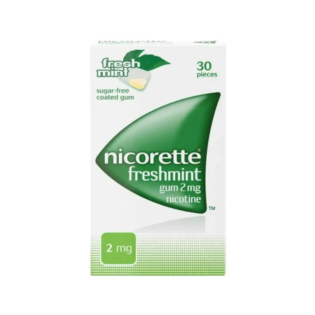 Nicorette Freshmint 2mg Chewing Gum 30s