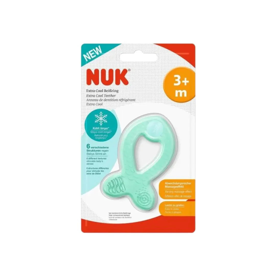 Nuk عضاضة تبريد إكسترا 3 شهور+ أخضر 71482