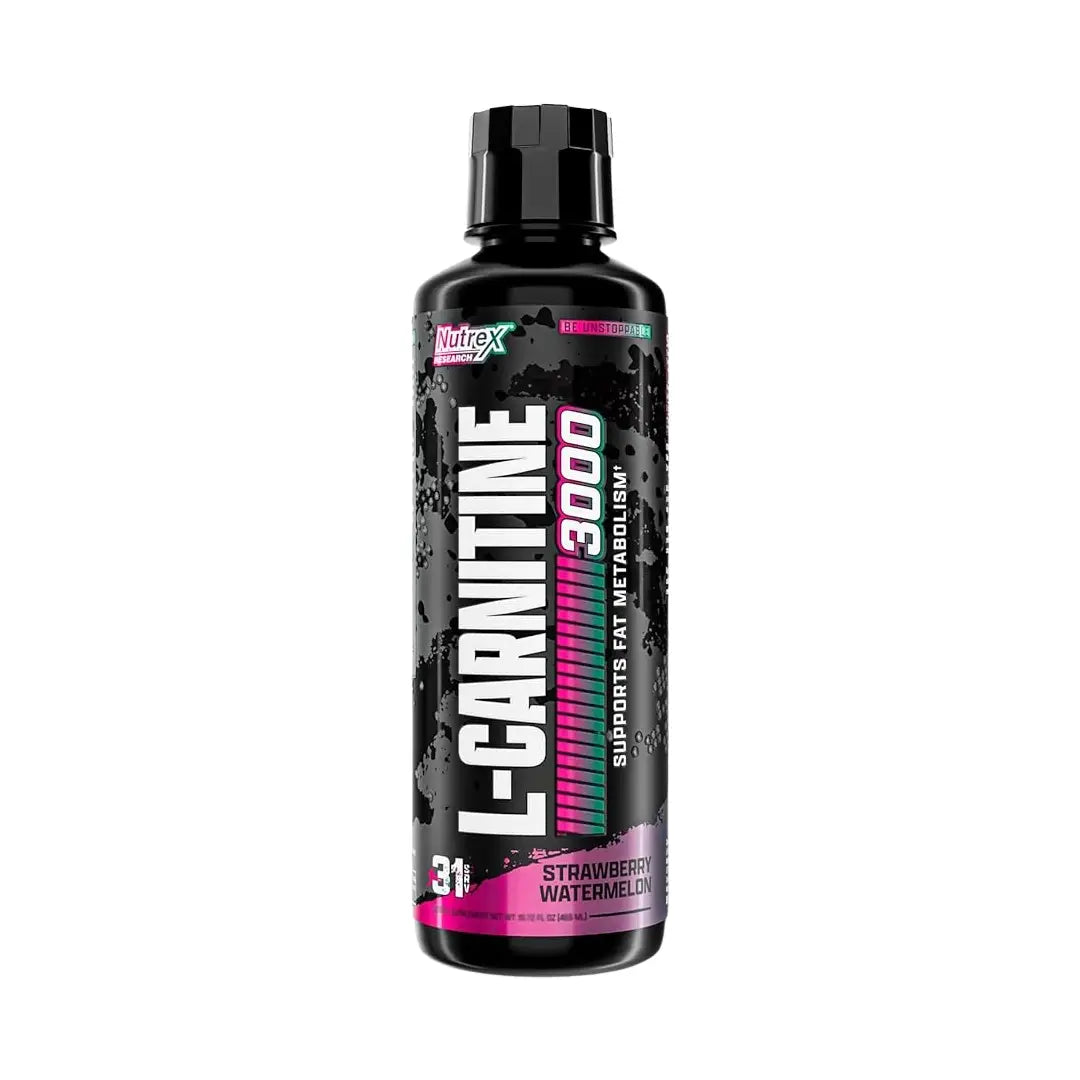 Nutrex L-Carnitine 3000 Liquid 465ml – Strawberry Watermelon Flavor