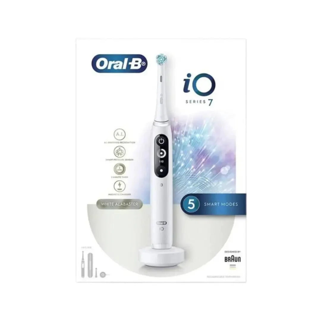 Oral B IO S7G فرشاة أسنان كهربائية بيضاء ألباستر 90784