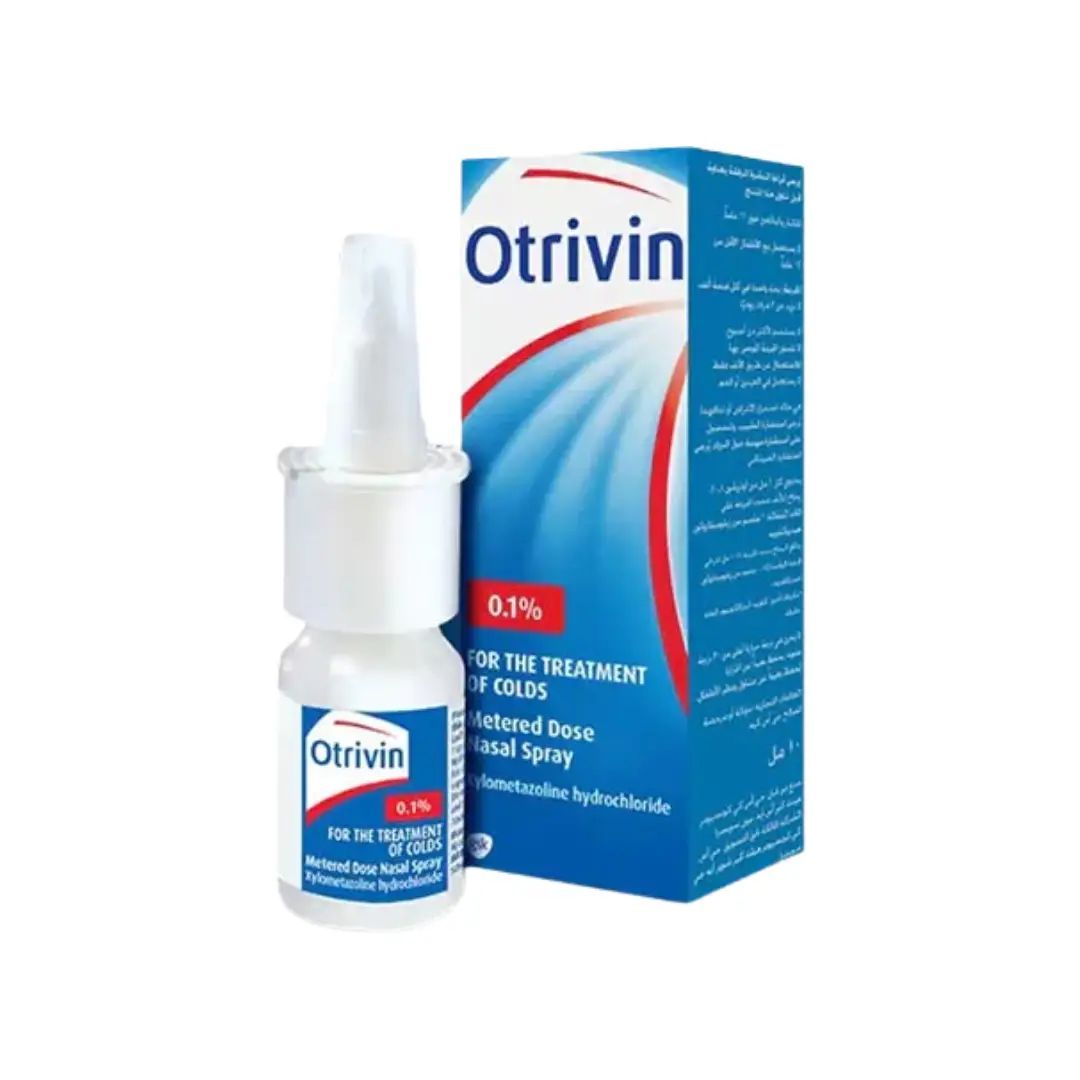 Otrivin 0.1% Nasal Spray 10ml for Adults