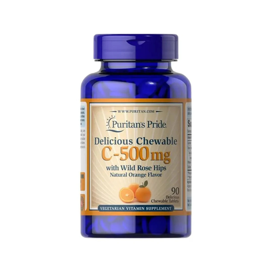 Puritan’s Pride C-500MG Chewable Tablets 90s