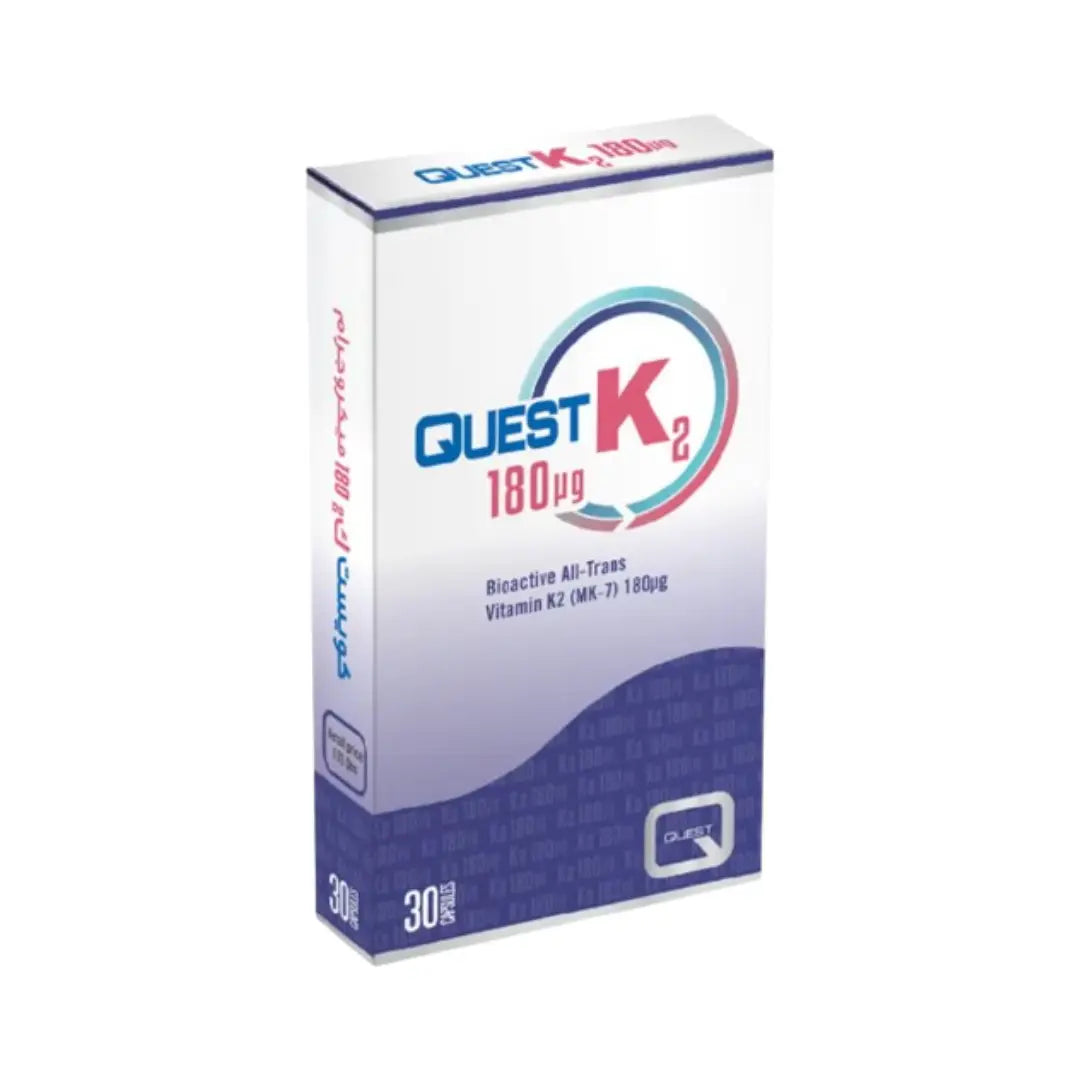 Quest Vitamin K2 180mcg Capsules 30s