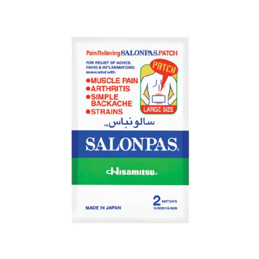 Salonpas Pain Relief Patch L - 13cm x 8.4cm