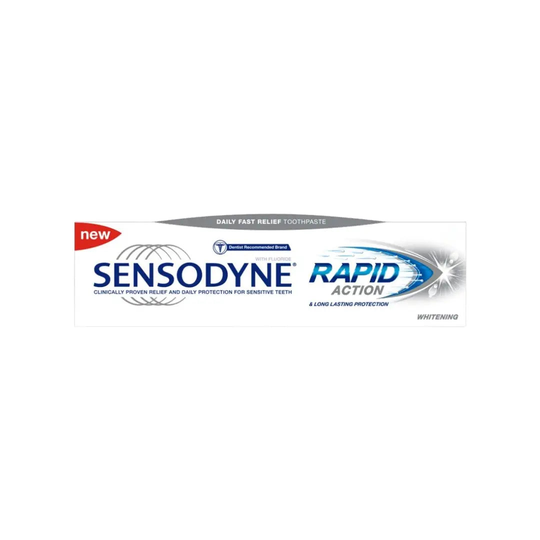 Sensodyne Rapid Action Whitening Toothpaste 75ml