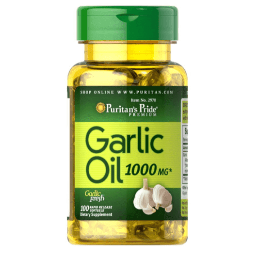 PURITANS PRIDE GARLIC OIL 1000MG SOFTGEL 100s