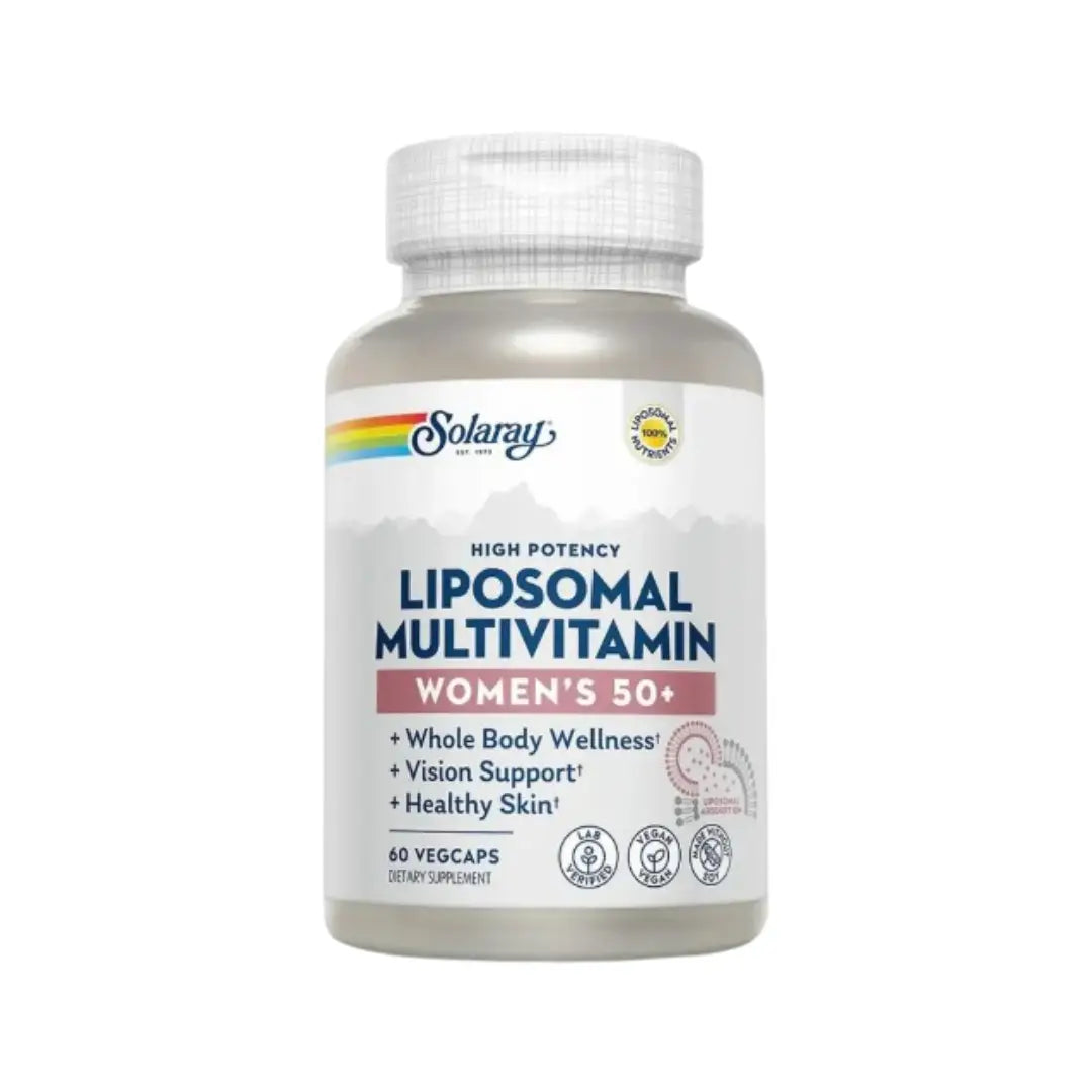 Solaray Liposomal Multivitamin Womens 50+ Veg Capsule 60s