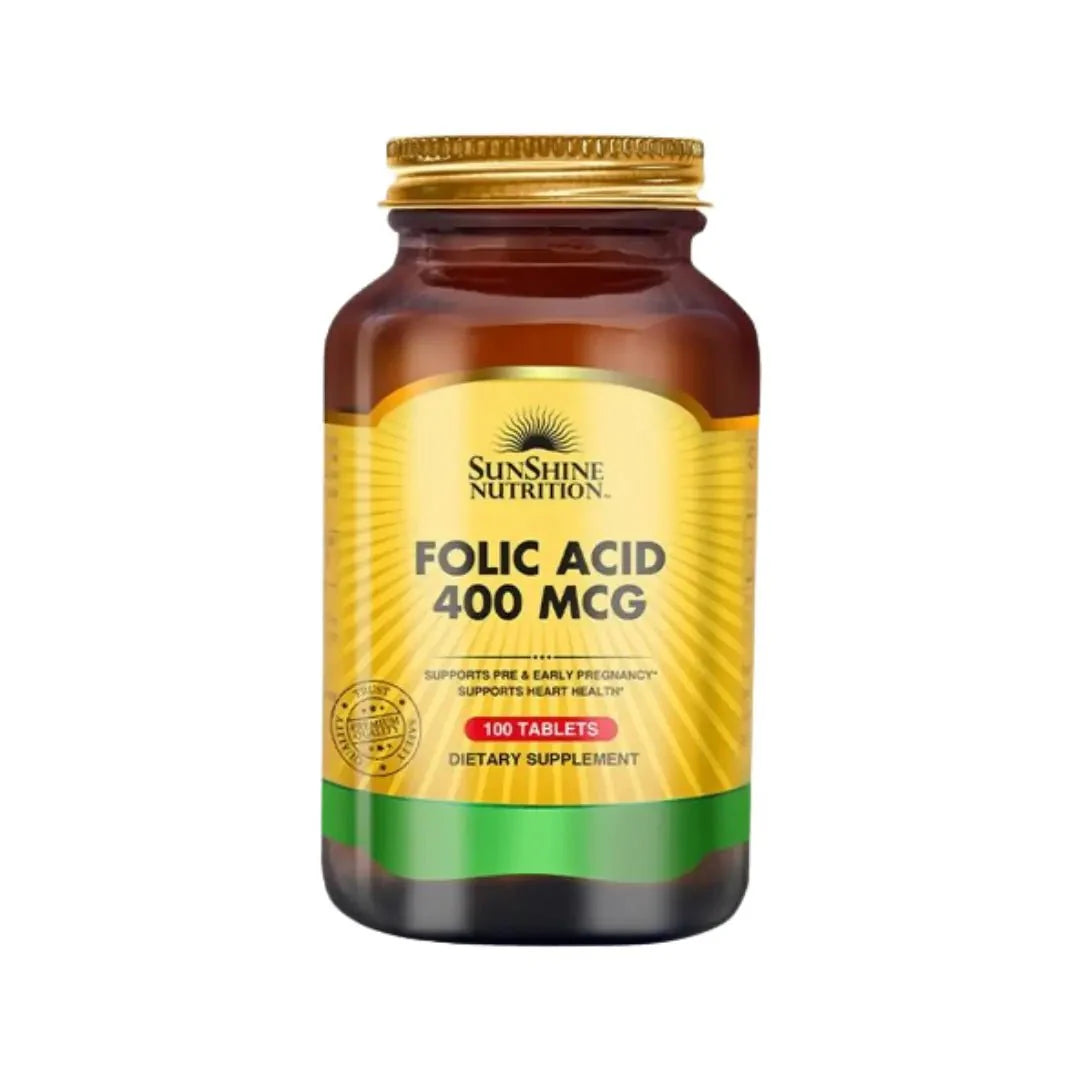 Sunshine Nutrition Folic Tablets 100s
