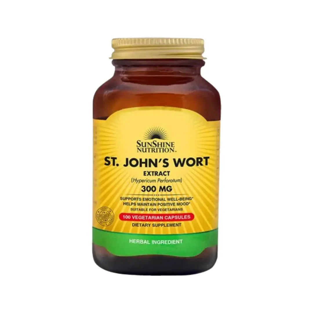 Sunshine Nutrition St. John’s Wort Capsules 100s