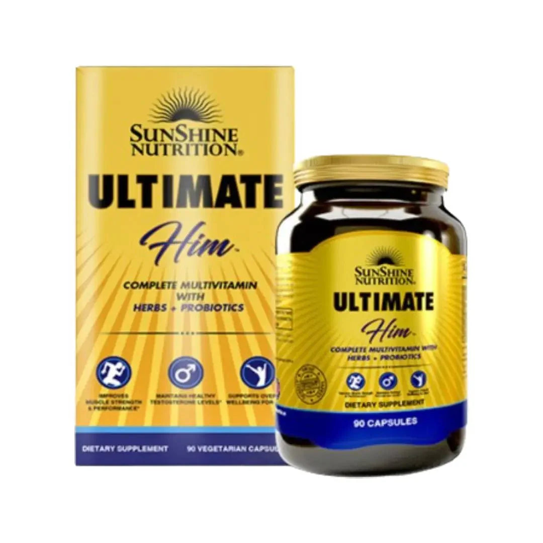 Sunshine Nutrition For Him Multivitamins 90 Capsules
