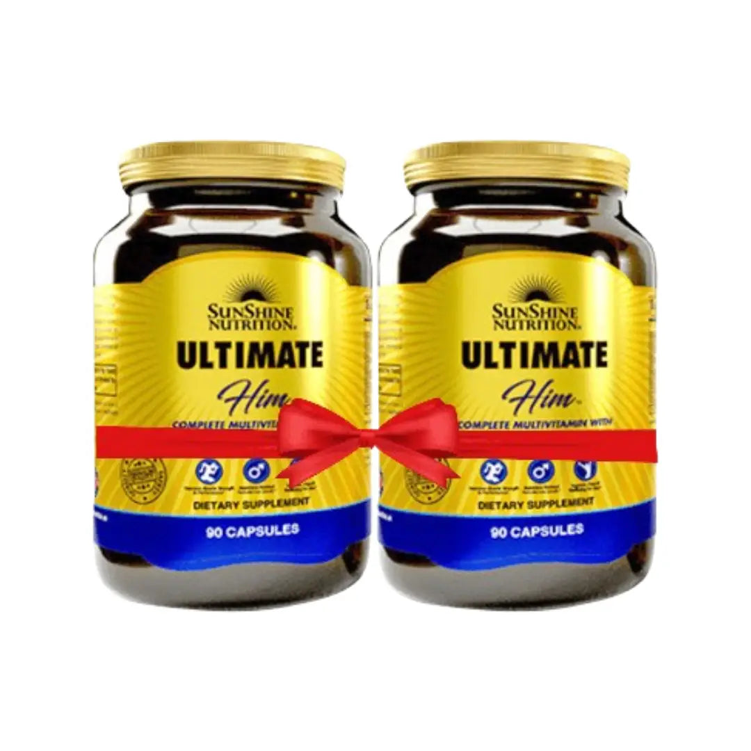 Super Combo: Sunshine Nutrition Ultimate Him Vegetarian Capsules 90 - 2 Packs