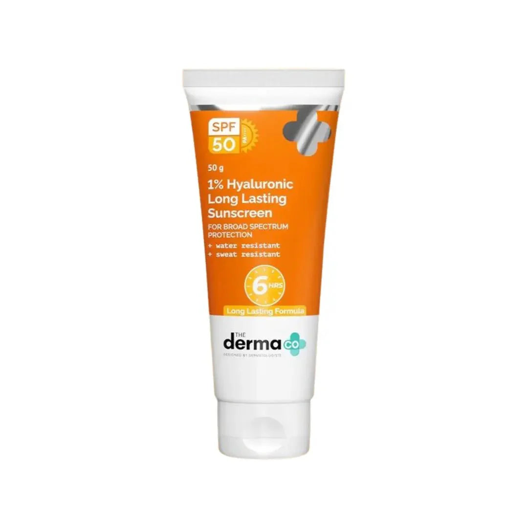 The Derma Co 1% Hyaluronic Long Lasting Sunscreen SPF50 50g