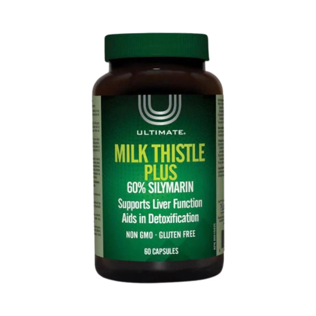 Ultimate Milk Thistle Plus 60% Silymarin Capsules 60s