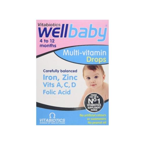 Vitabiotics Wellbaby Multi-Vitamin Drops 30 ml