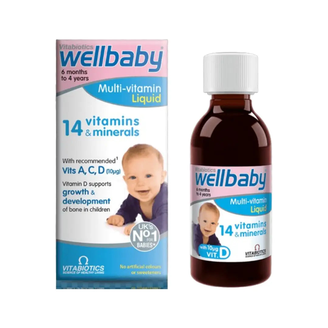 Vitabiotics Wellbaby Multi-Vitamin Liquid 150ml