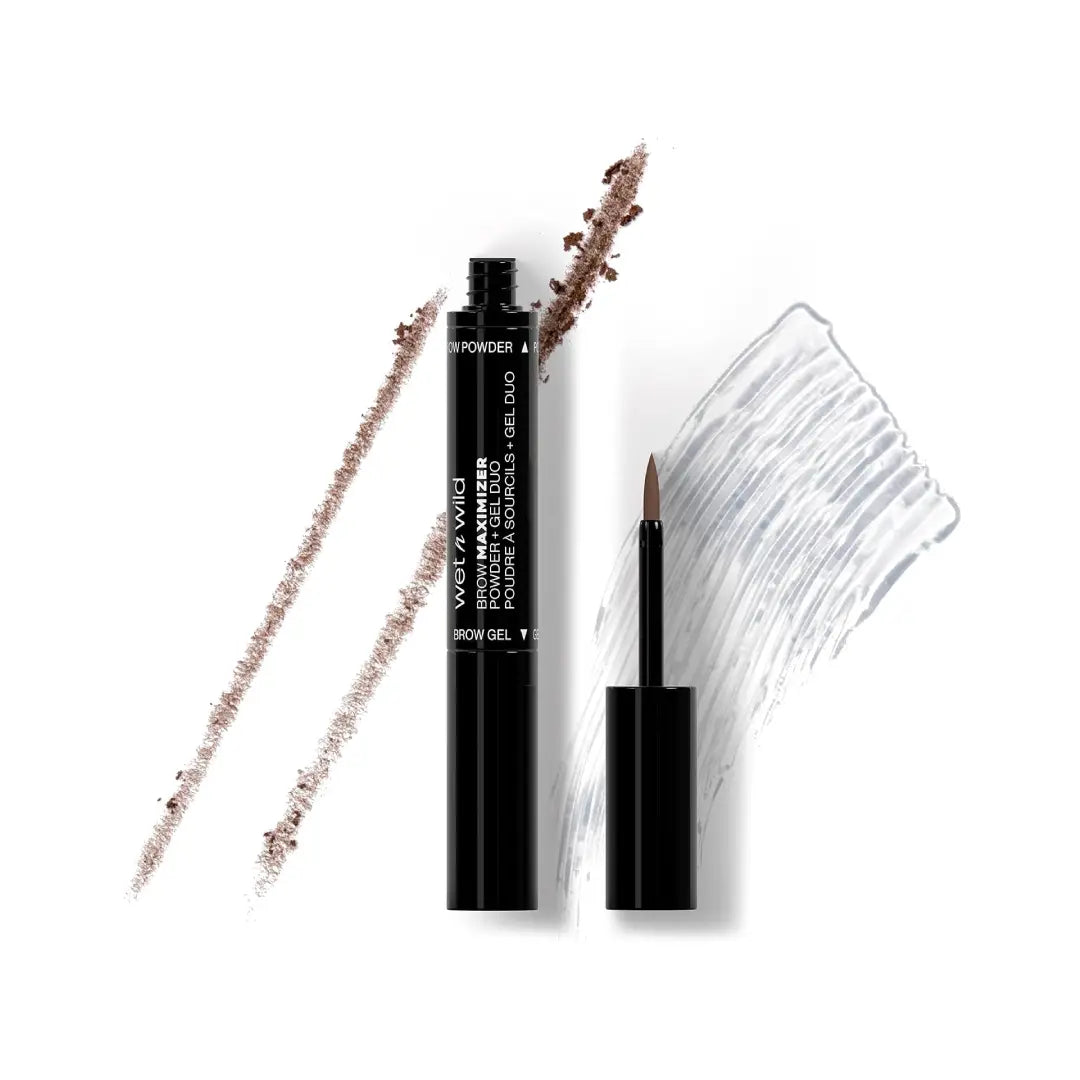Wet N Wild Brow Maximizer Powder + Gel Duo Neutral Brown 57010