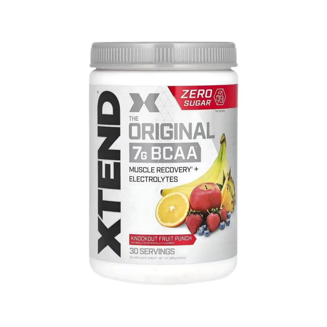 Xtend Original 7G BCAA 405g Knockout Fruit Punch ( Sugar-Free 30 Servings)