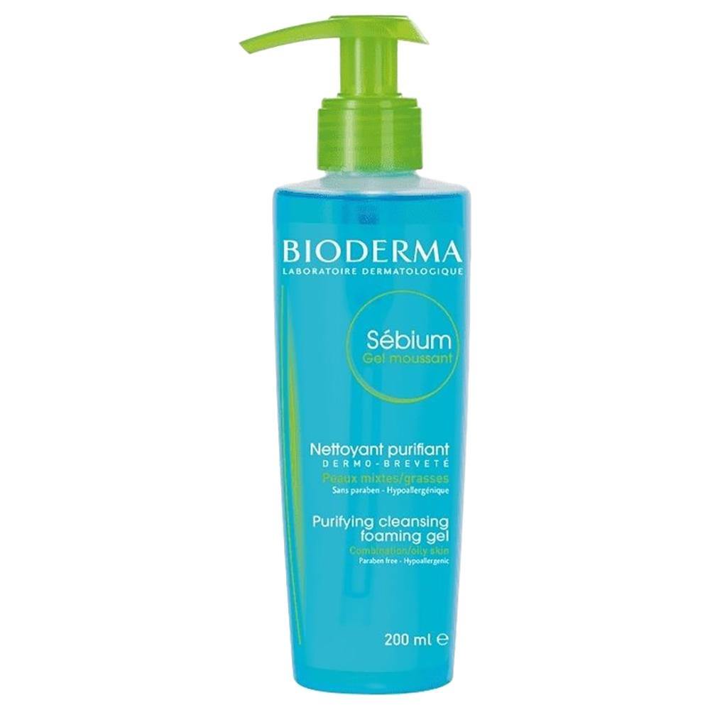 BIODERMA SEBIUM MOUSSANT GEL PUMP 200ML 28663A