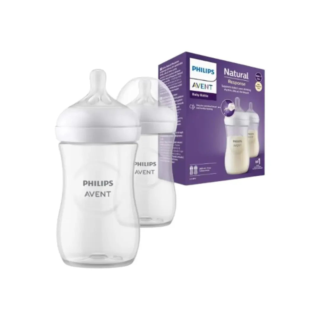 Philips Avent 1M+ Natural Feeding Bottle 260ML 2s SCY903/02