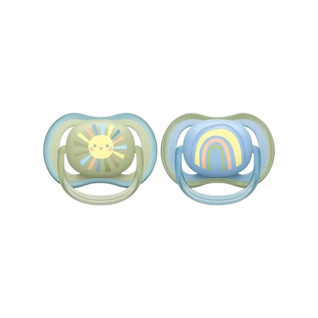 Philips Avent Ultra Air Pacifier 0-6M Boy 2s SCF085/58